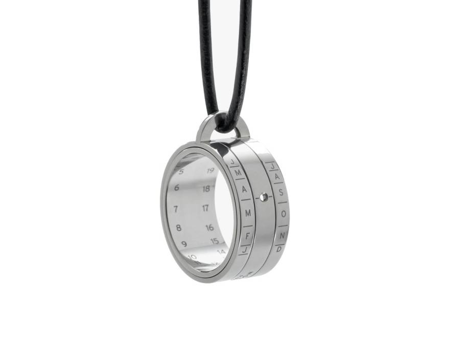 Sonnenuhr Edelstahl mit Ortszeit Glashütte