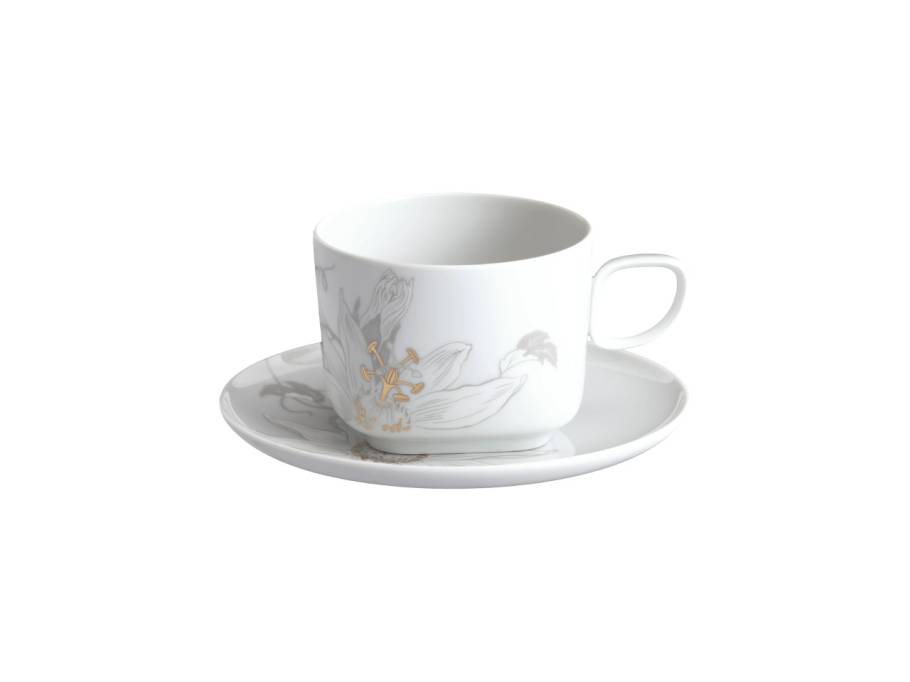 Nova Passionsblume Cappuccinotasse 0,3L weiß