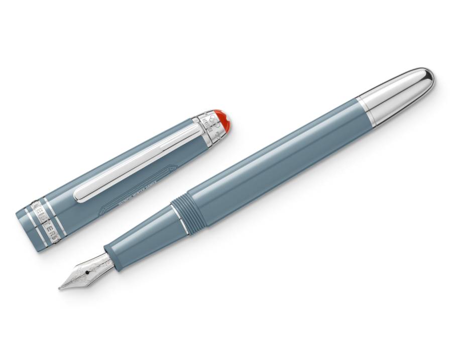 Meisterstück X Olympic Heritage Chamonix 1924 Classique Füllfederhalter M graues Edelharz platiniert