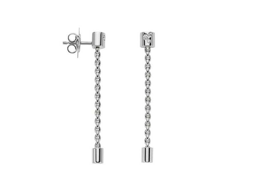 Aria Ohrstecker Weißgold mit Brillanten 0,090ct