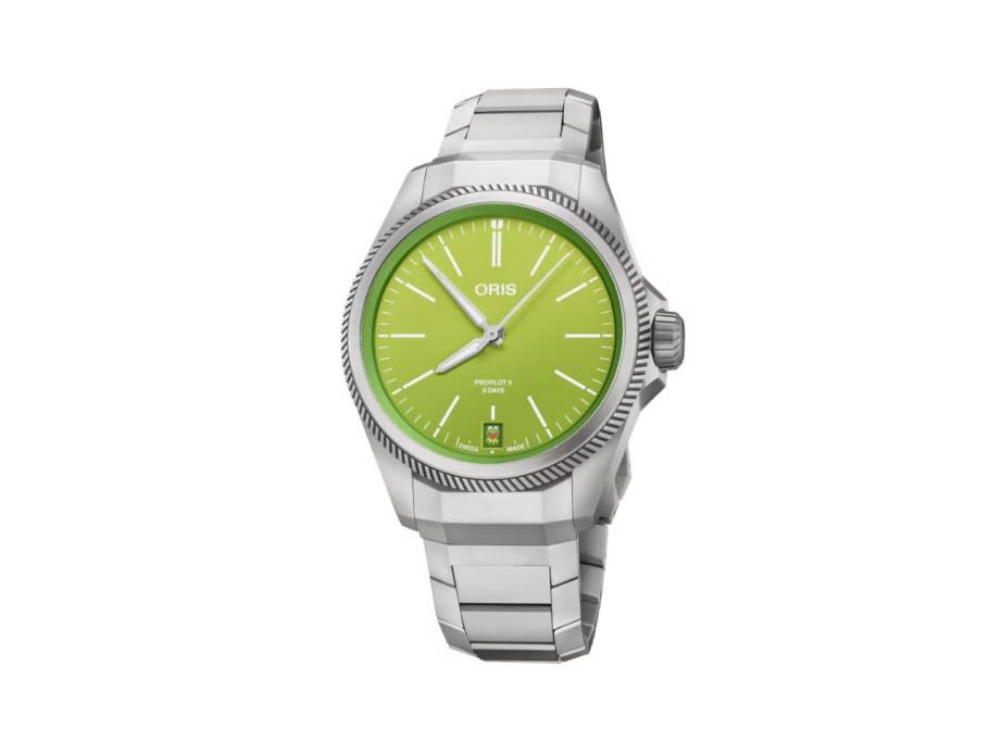 ProPilot X Kermit Automatik Titan 39mm grünes Zifferblatt Metallband