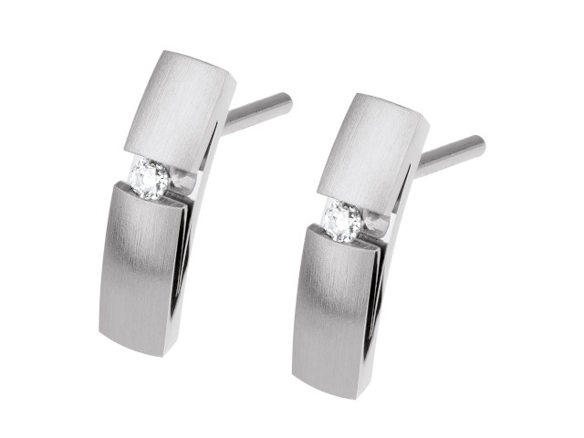 E486 Ohrstecker mit Brillant