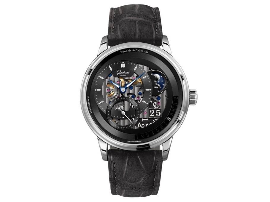PanoMaticCalendar Herrenuhr Platin Limited Edition