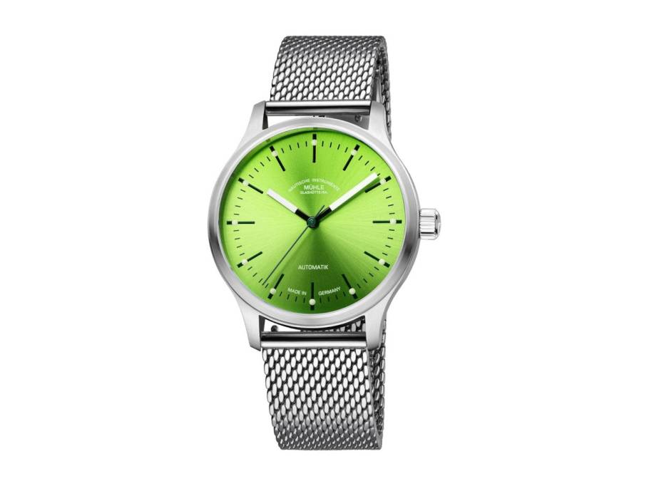 Panova Limettengrün Automatik Edelstahl 40mm Metallband