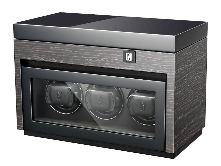 Gentlemen  3+5 Uhrenbeweger Black Apricot