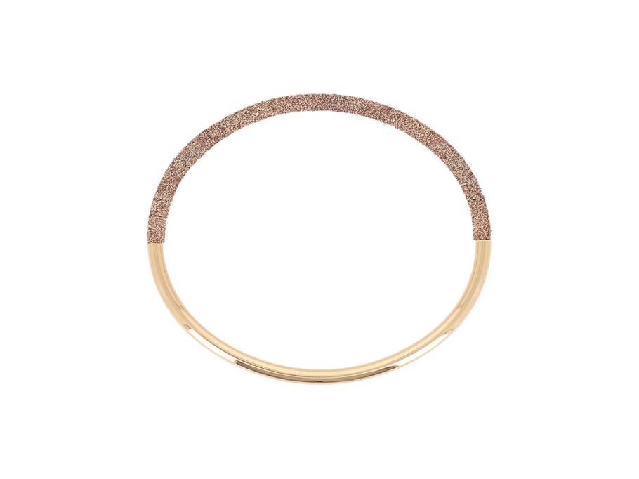 Polvere Armreif Silber gelbvergoldet