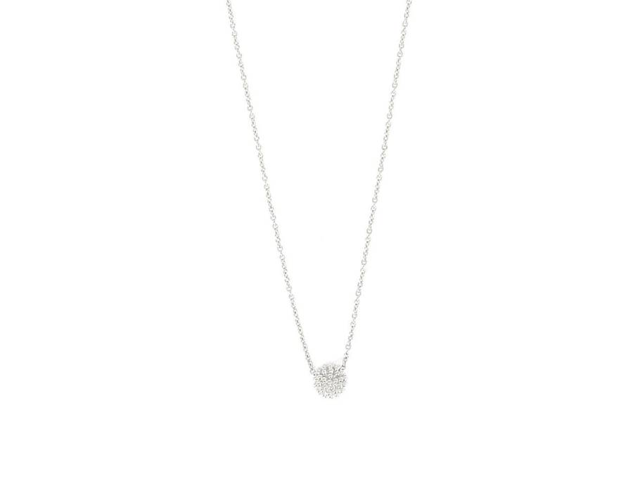 Pixel Kette mit Anhänger Silber