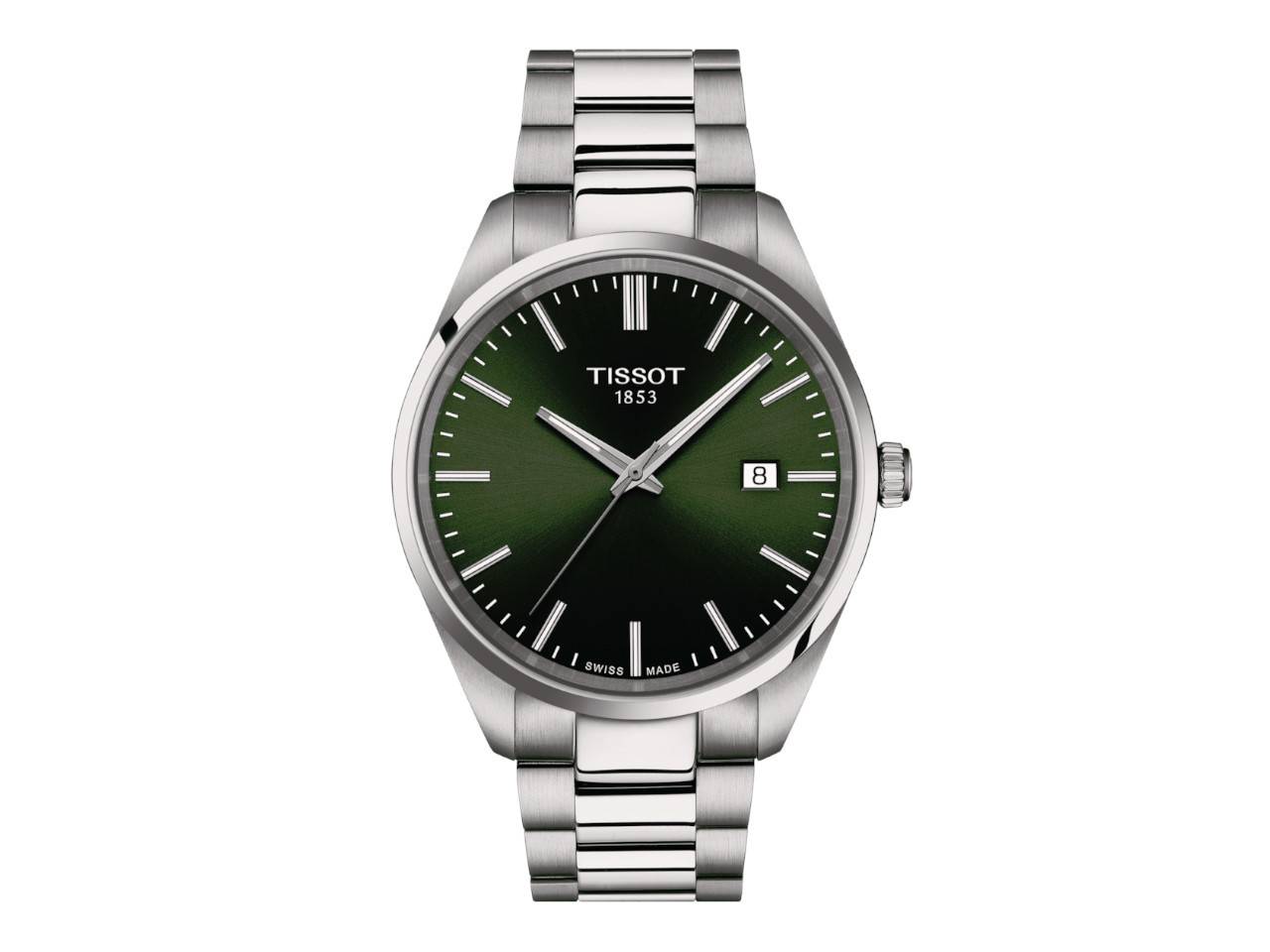 Tissot PR 100 Quarz Edelstahl 40mm blaues Zifferblatt Metallband kaufen