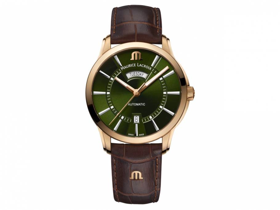 Maurice Lacroix Aikon Automatik Venturer Bronze Limited Edition grünes  Zifferblatt braunes Lederband kaufen