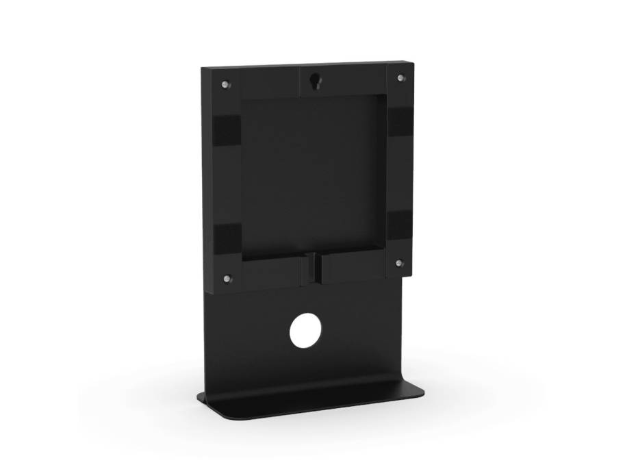 Earth 45 STAND BLACK Edelstahl mit schwarzer Halterung