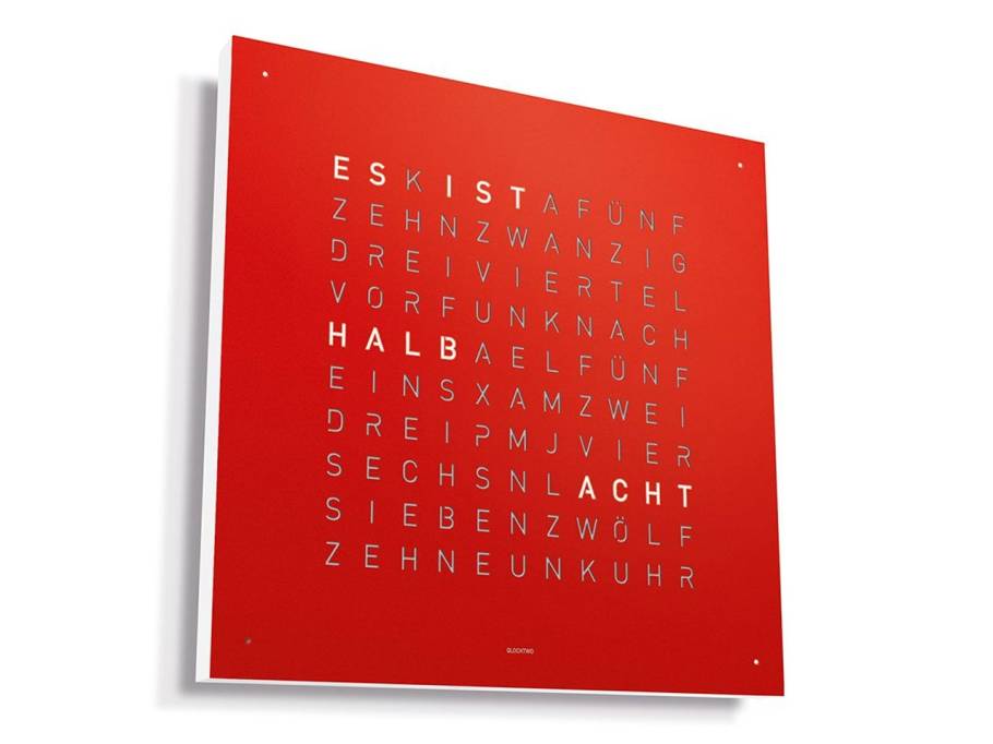 Earth 45 Red Pepper mit weiß lackiertem Holz