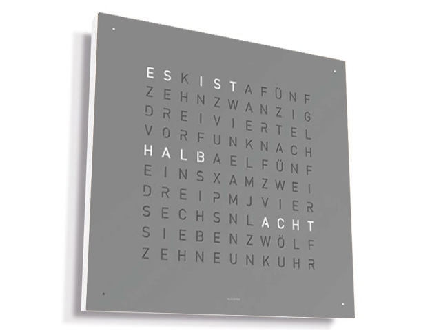 Earth 45 Grey Pepper mit weiß lackiertem Holz
