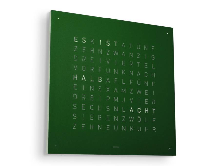 Earth 45 Green Velvet mit weiß lackiertem Holz