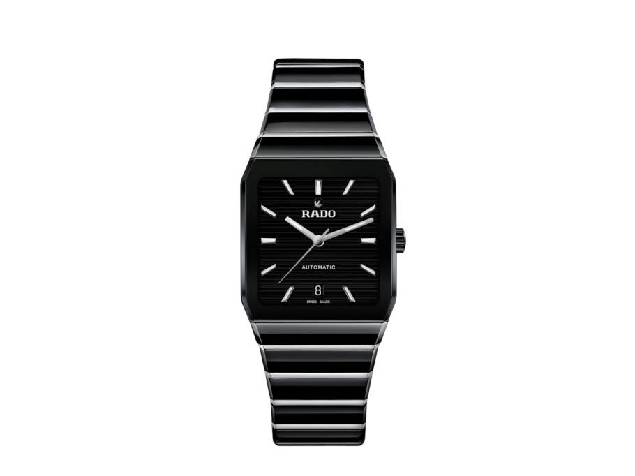 Anatom Automatik Keramik 32,5mm schwarzes Zifferblatt schwarzes Keramikband