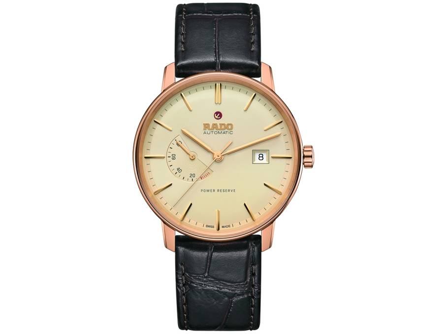  Coupole Classic Automatic Power Reserve roségold creme Lederband