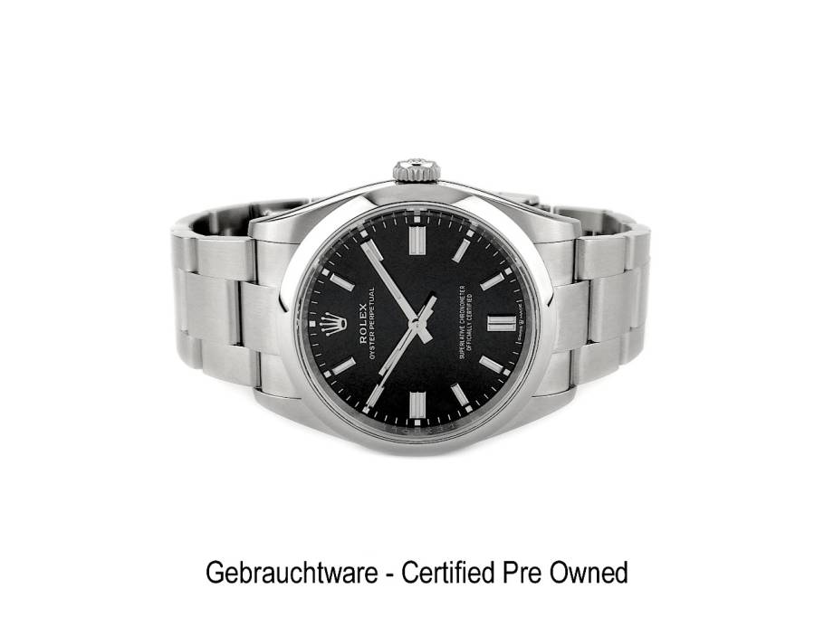 Rolex Oyster Perpetual 36 Automatik Edelstahl M126000-0014 Full Set mit Garantie Occasion Neu