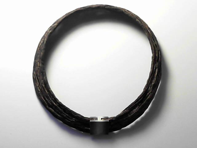 Set 20 Collier geflochtene Bronze