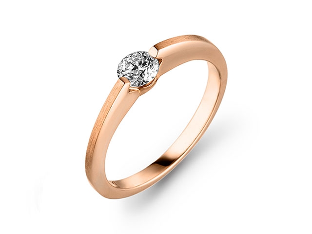  Liberte Lumina Ring Roségold mit Brillanten 0,40