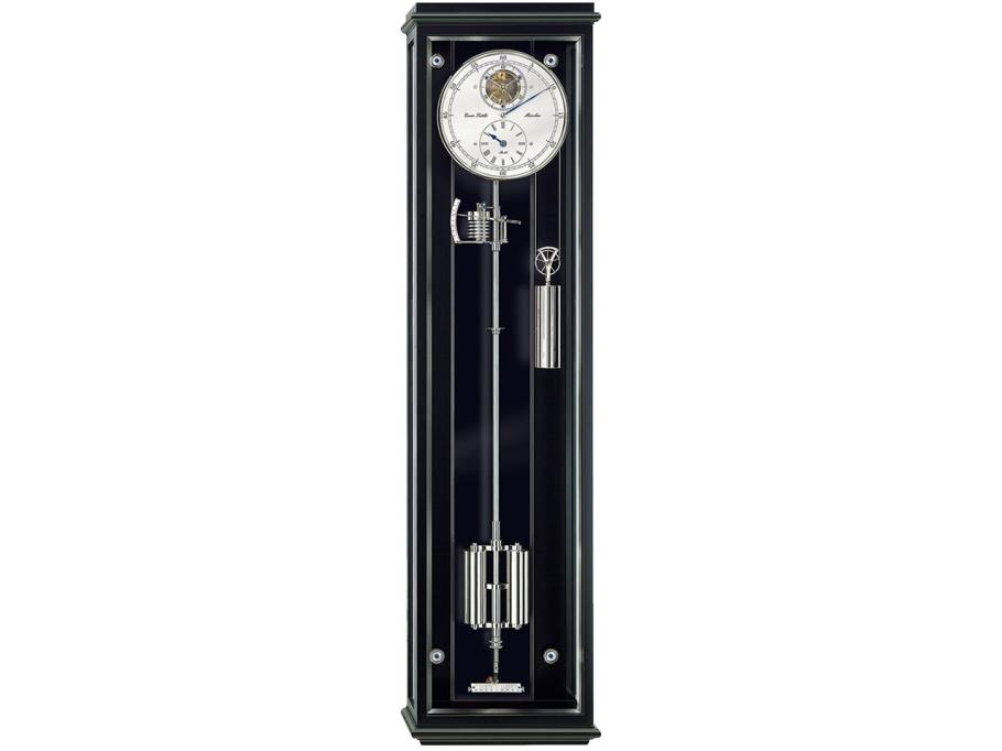 Präzisionspendeluhr Wanduhr Classica Secunda 1995 schwarz