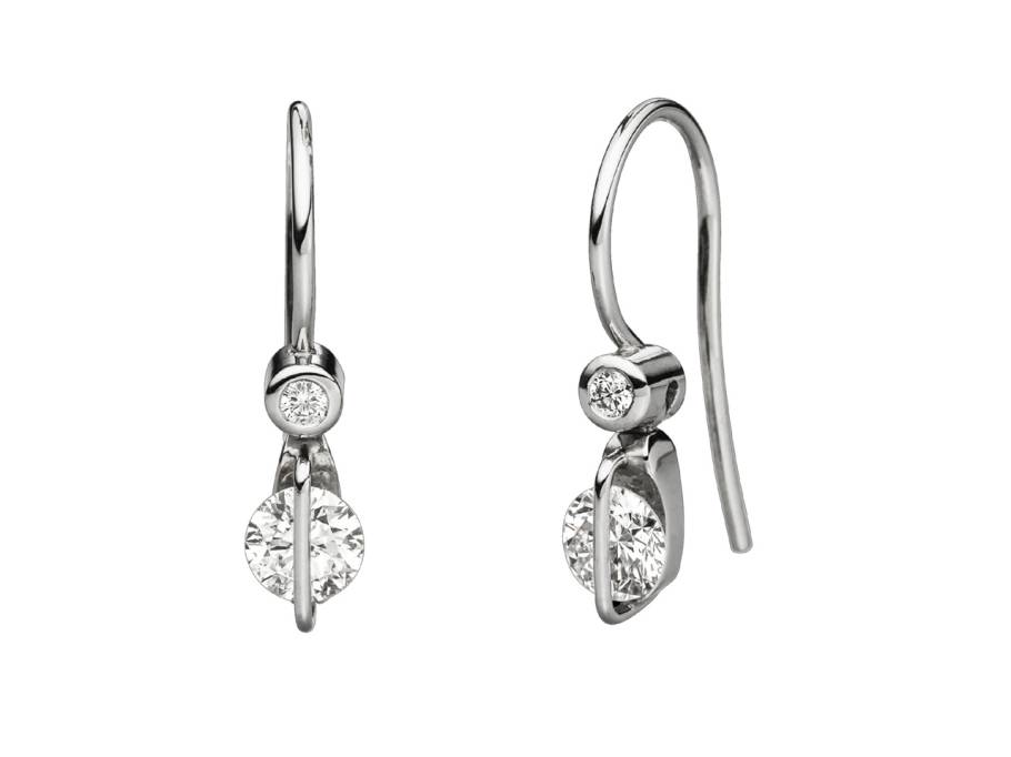 Liberte Arcana Ohrhänger 0,80 Weißgold