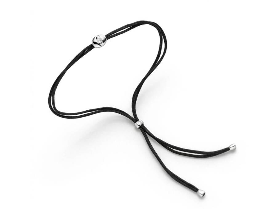  Colortaire Armband Weißgold mit Brillant 0,09 Midnight