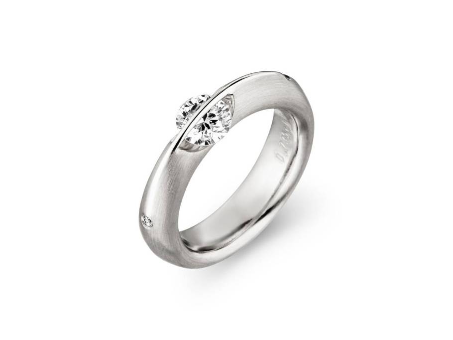 Liberte Arcana Damenring L1029 Weißgold Brillant 0,50 (Halbkaräter)