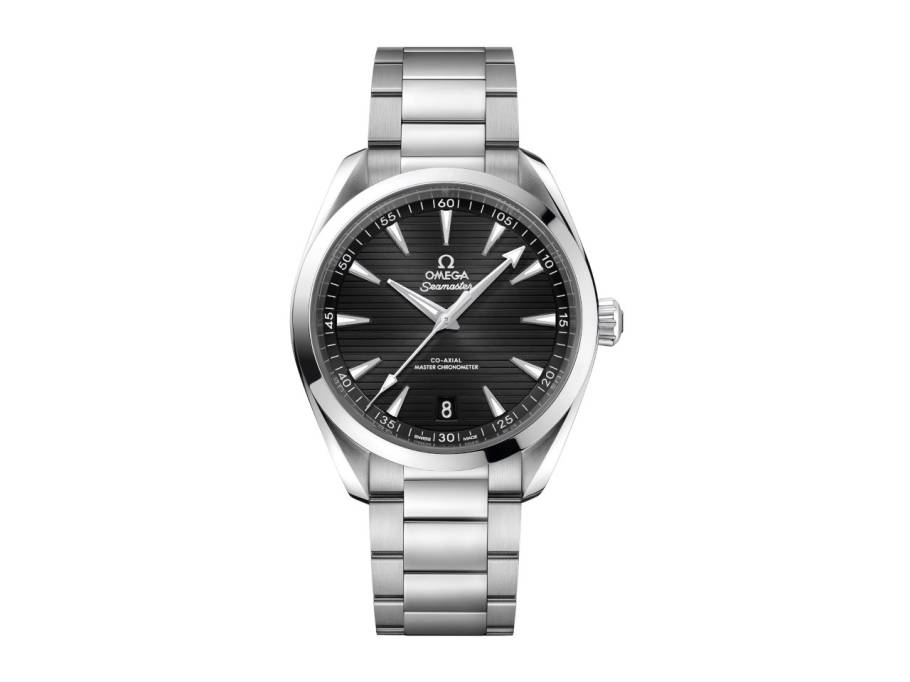 Seamaster Aqua Terra 150M Automatik Edelstahl 41mm schwarzes Zifferblatt Metallband