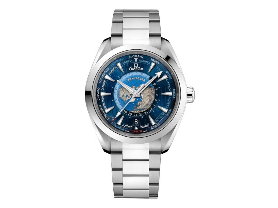 Seamaster Aqua Terra 150M Automatik Edelstahl 43mm blaues Zifferblatt Metallband