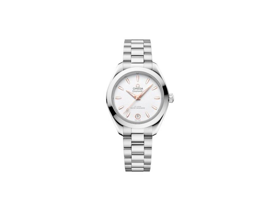 Seamaster Aqua Terra 150M Automatik Edelstahl 30mm silbernes Zifferblatt Metallband