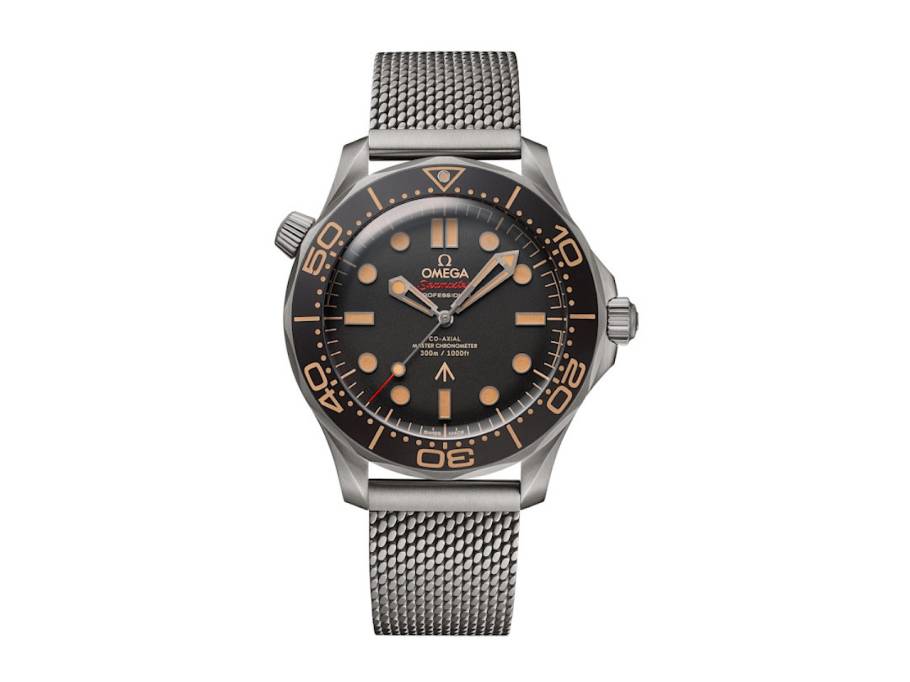 Seamaster Diver 300M "007 Edition" Automatik Titan 42mm braunes Zifferblatt Titanband