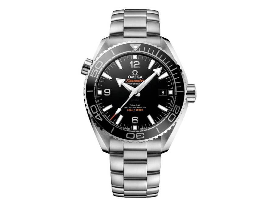 Seamaster Planet Ocean 600M Automatik Edelstahl 43,5mm schwarzes Zifferblatt Metallband