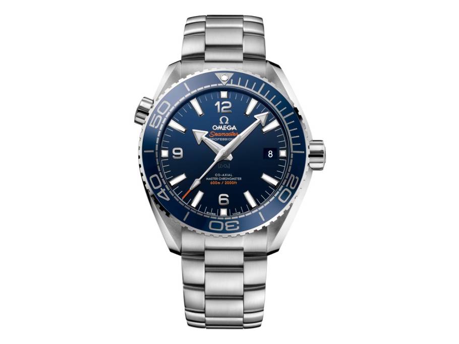 Seamaster Planet Ocean 600M Automatik Edelstahl 43,5mm blaues Zifferblatt Metallband