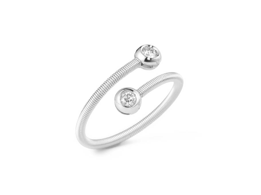 Ivy Ring Weißgold mit Brillanten 0,100ct