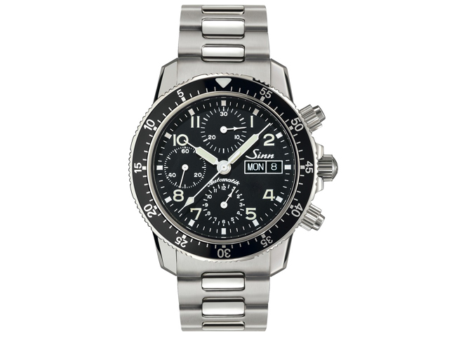 103 St Sa Klassischer Fliegerchronograph Metallband
