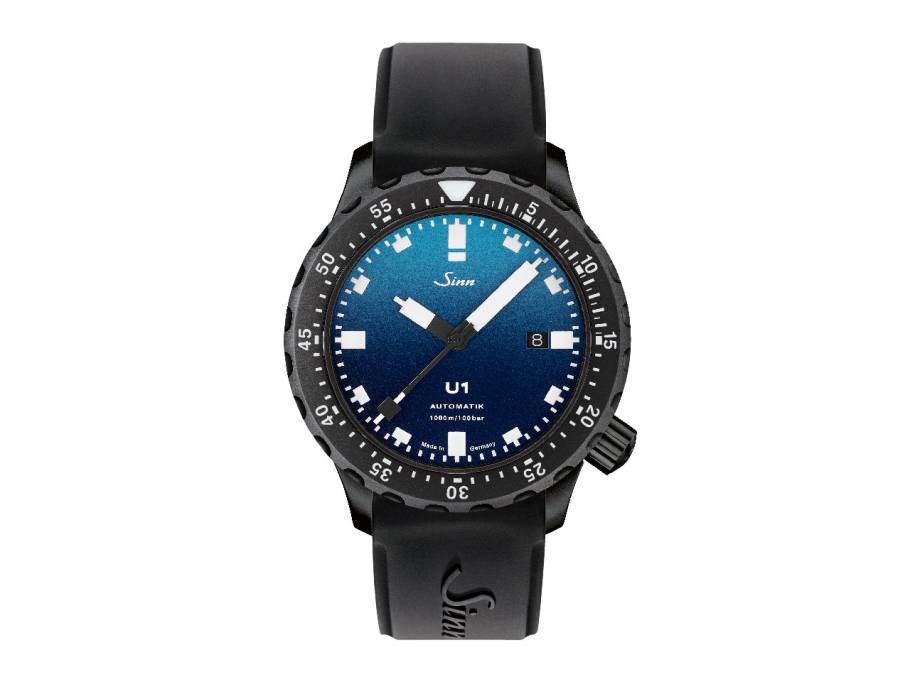 U1 S Roller Limited Edition - Chemnitz Kulturhauptstadt2025 - Automatik U-Boot-Stahl 44mm blaues Zifferblatt schwarzes Kautschukband