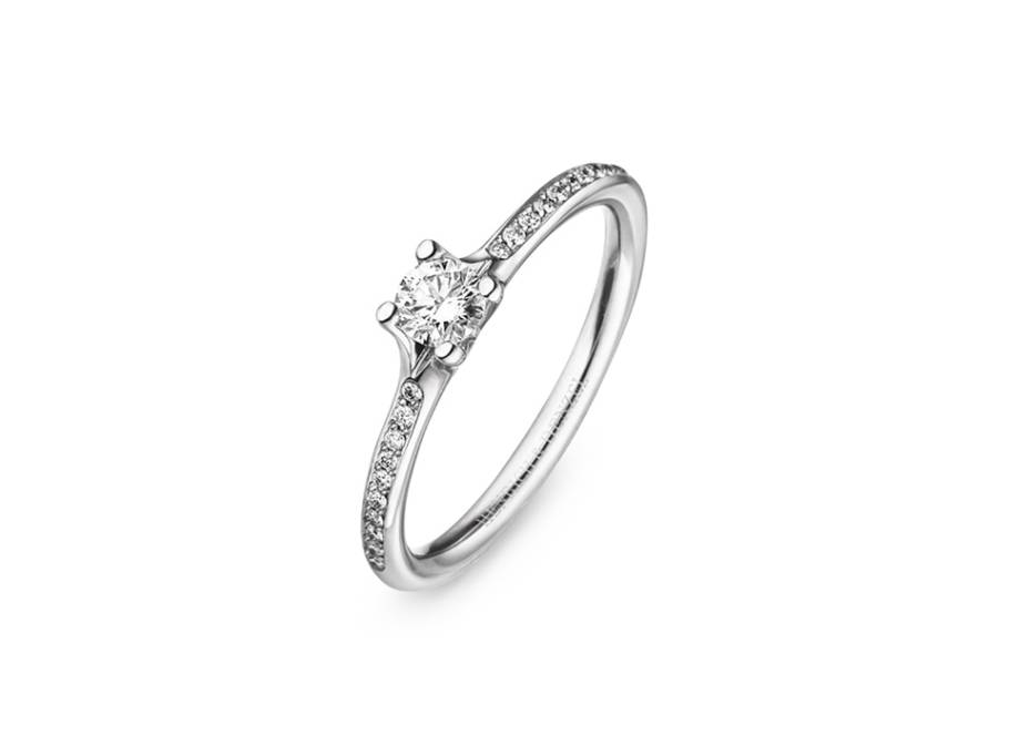 Solana Ring Platin mit Brillanten 0,300ct