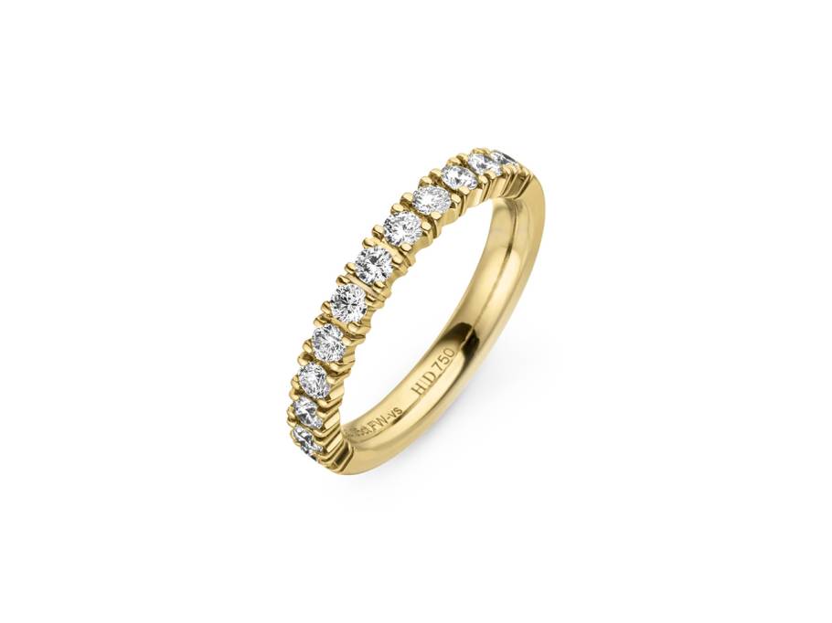 Solana Memoire Ring Gelbgold mit Brillanten 0,600ct