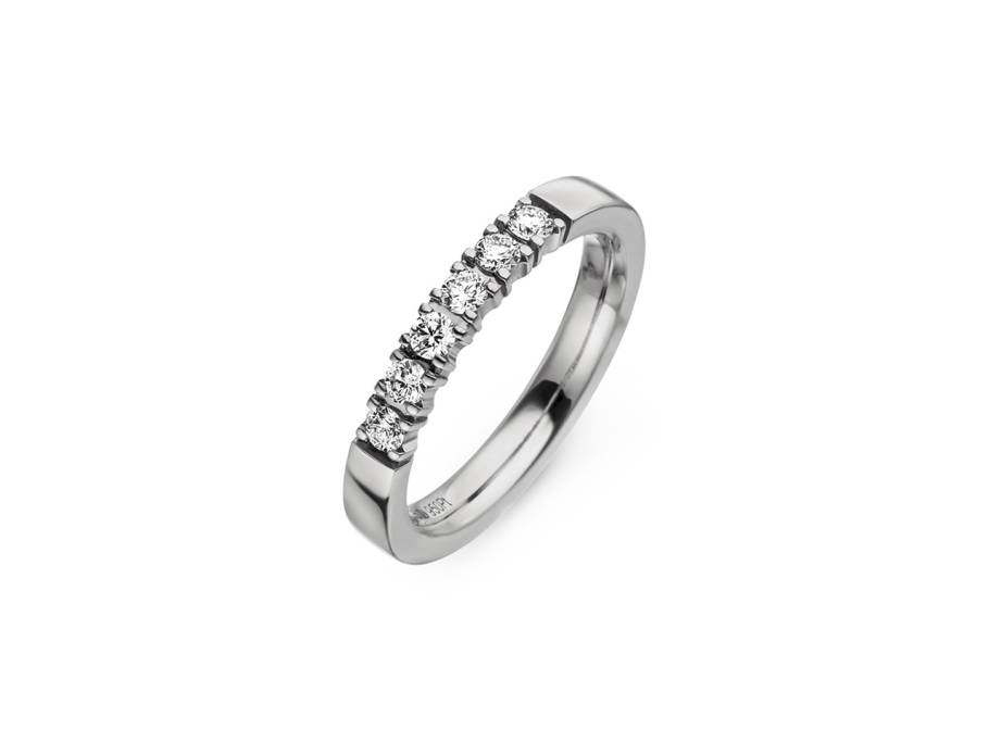 Solana Memoire Ring Platin mit Brillanten 0,300ct