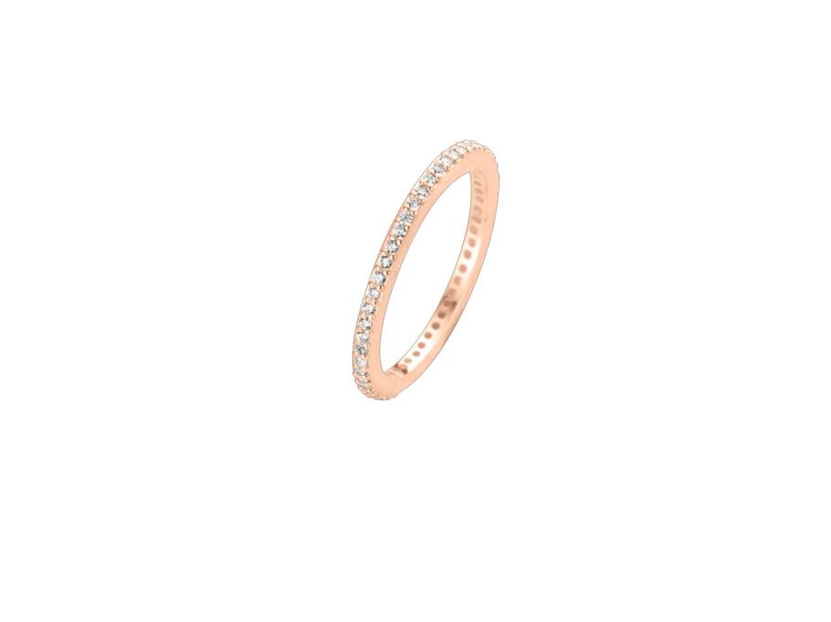 Ring Chic Silber rosegold