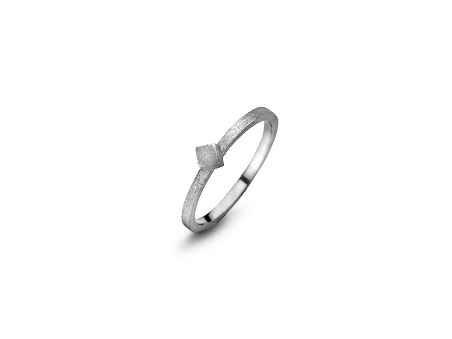 Ring Block Silber