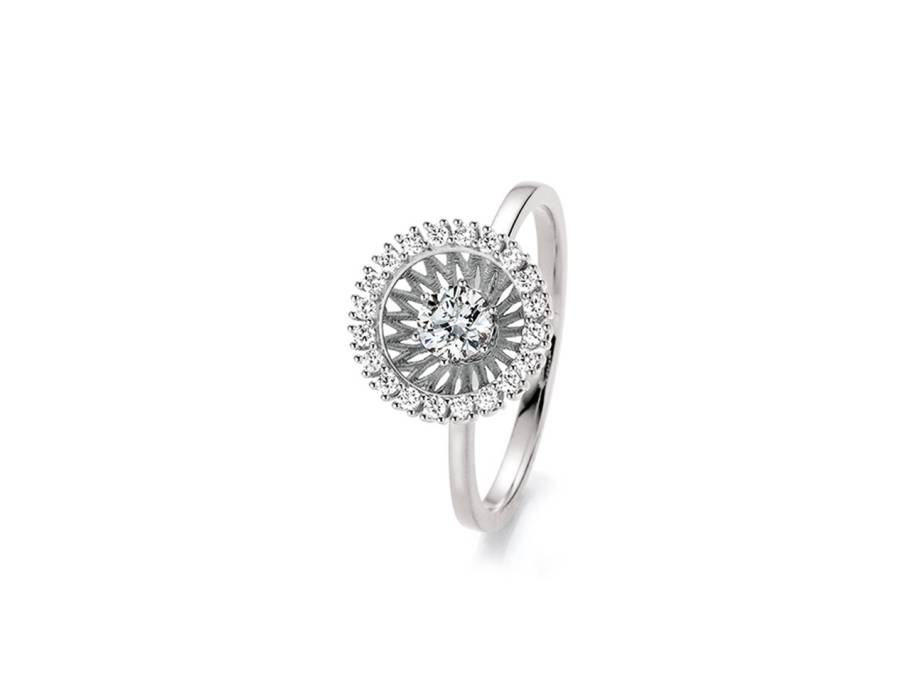 Swing Boho Ring Regular Weißgold mit Brillanten 0,480ct