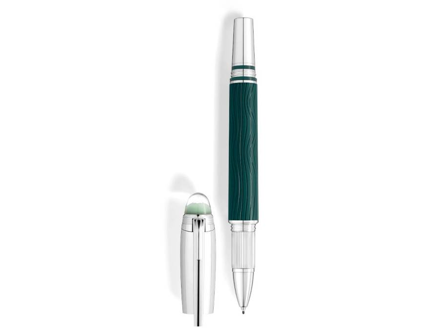 StarWalker PolarGreen Doué Fineliner grünes Edelharz platiniert
