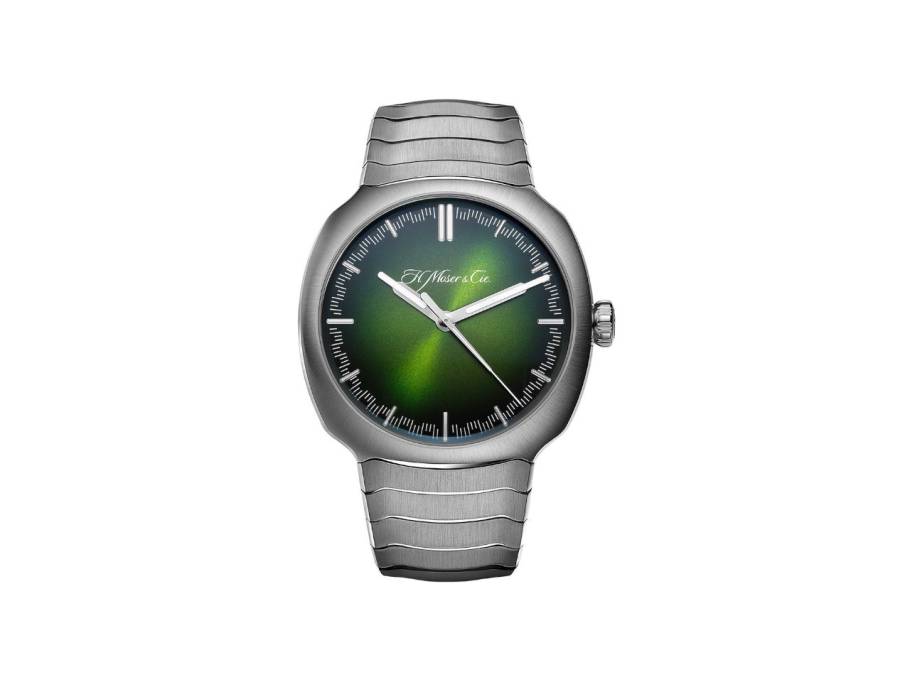 Streamliner Centre Seconds Matrix Green Automatic Edelstahl 40mm grünes Zifferblatt Metallband