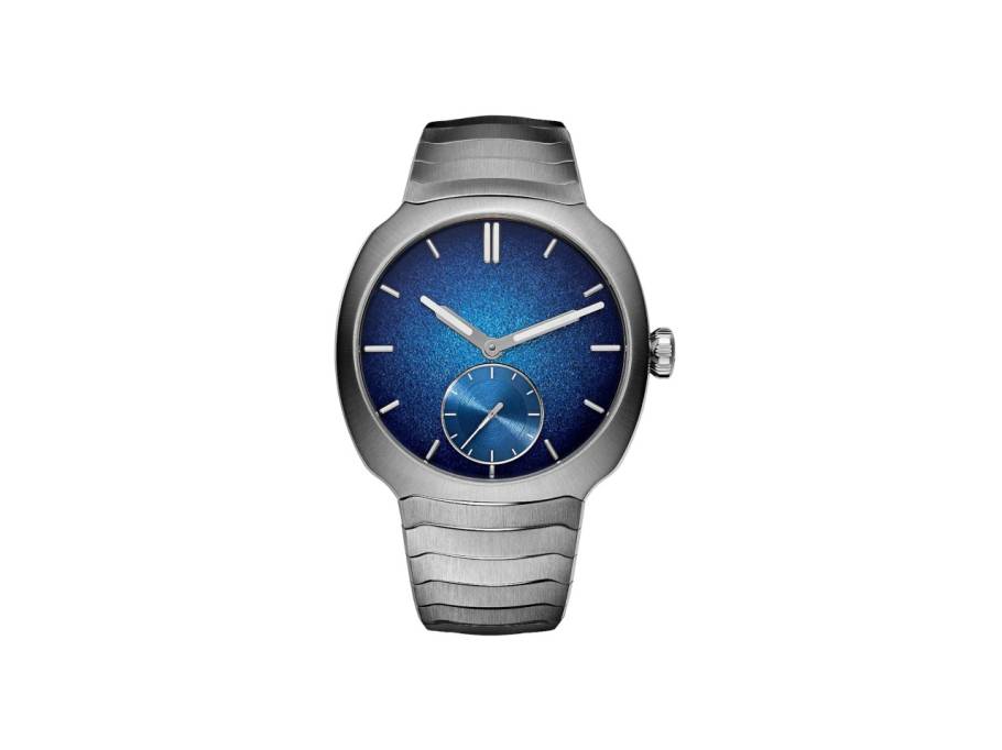 Streamliner Small Seconds Blue Enamel Automatic Edelstahl 39mm blaues Zifferblatt Metallband