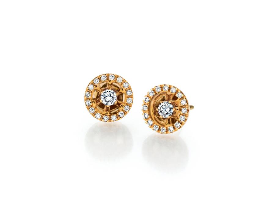 Swing Classico Ohrstecker Gelbgold mit Brillanten 0,360ct 