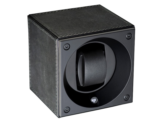 Masterbox Uhrenbeweger Leder schwarz