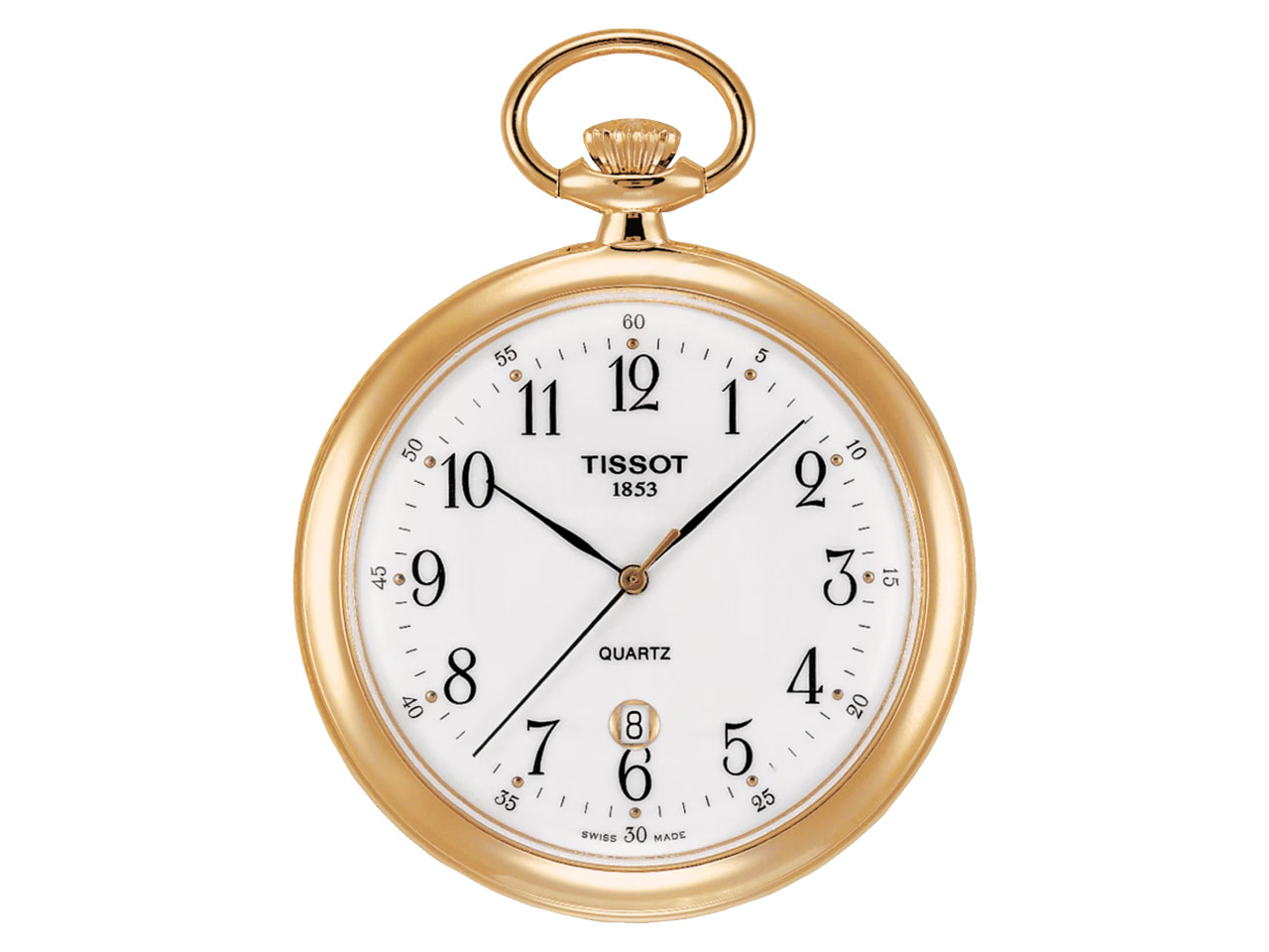 Tissot T-Pocket Taschenuhr Lepine Quarz vergoldet kaufen