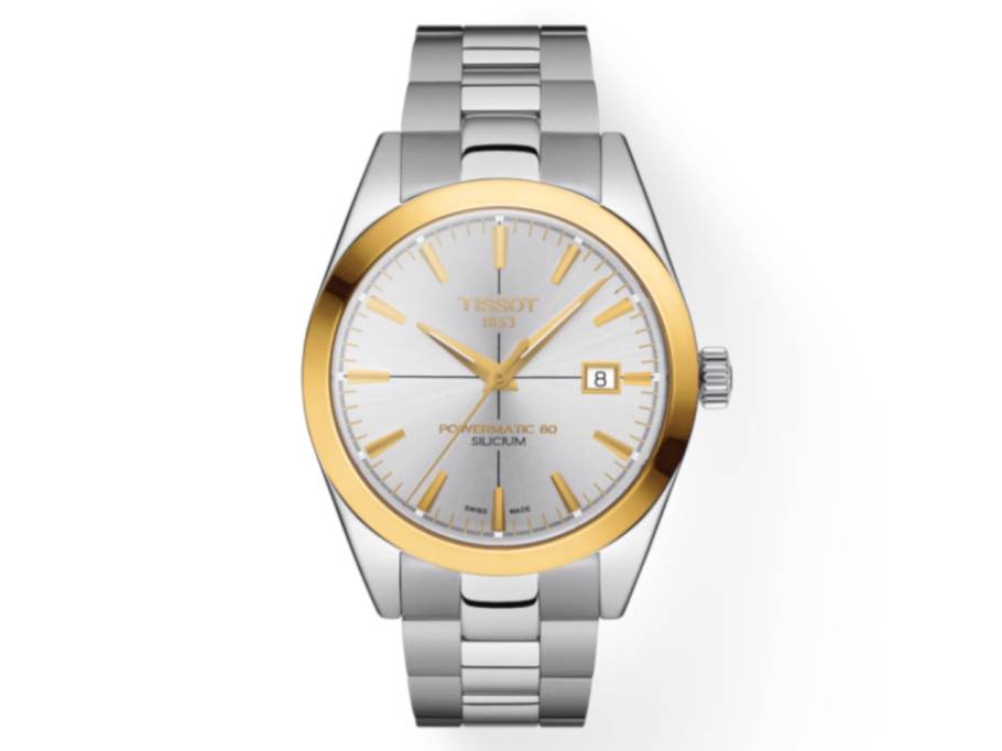 Gentleman Powermatic 80 Silicium Edelstahl gold Metallband
