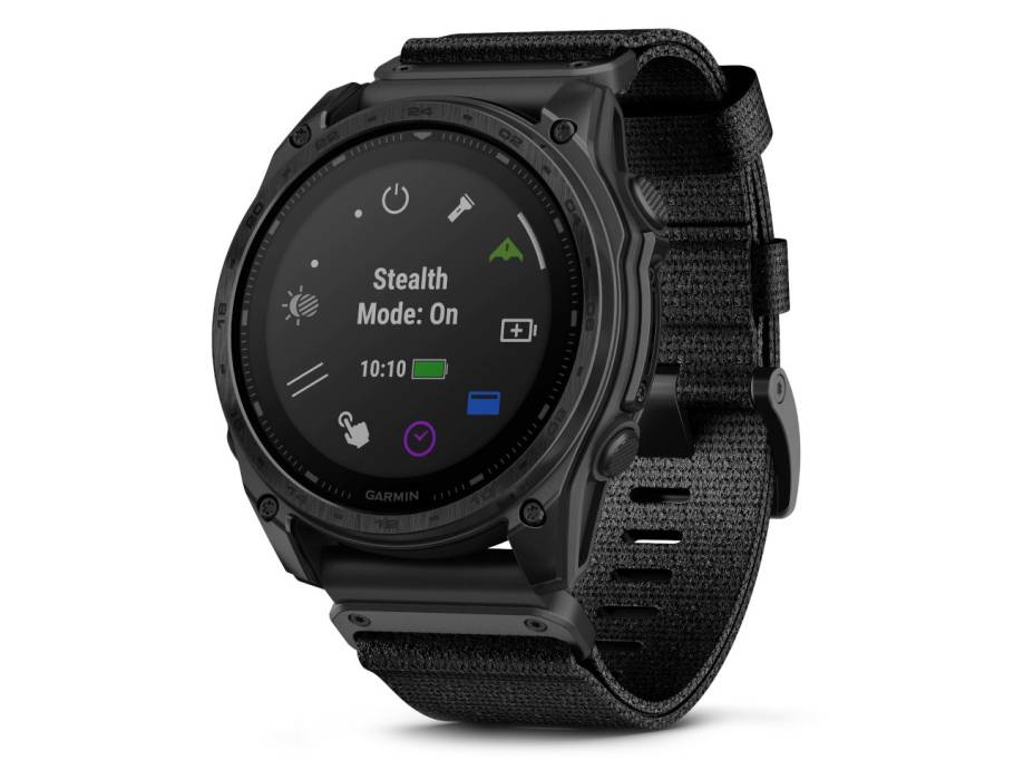 tactix 8 Solar Elite AB Quarz Polymer und Titan 51mm digitales Zifferblatt schwarzes Nylonband