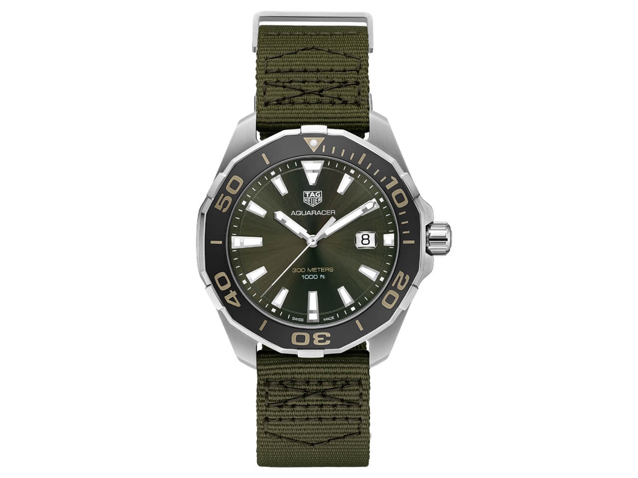 Tag heuer aquaracer nato clearance